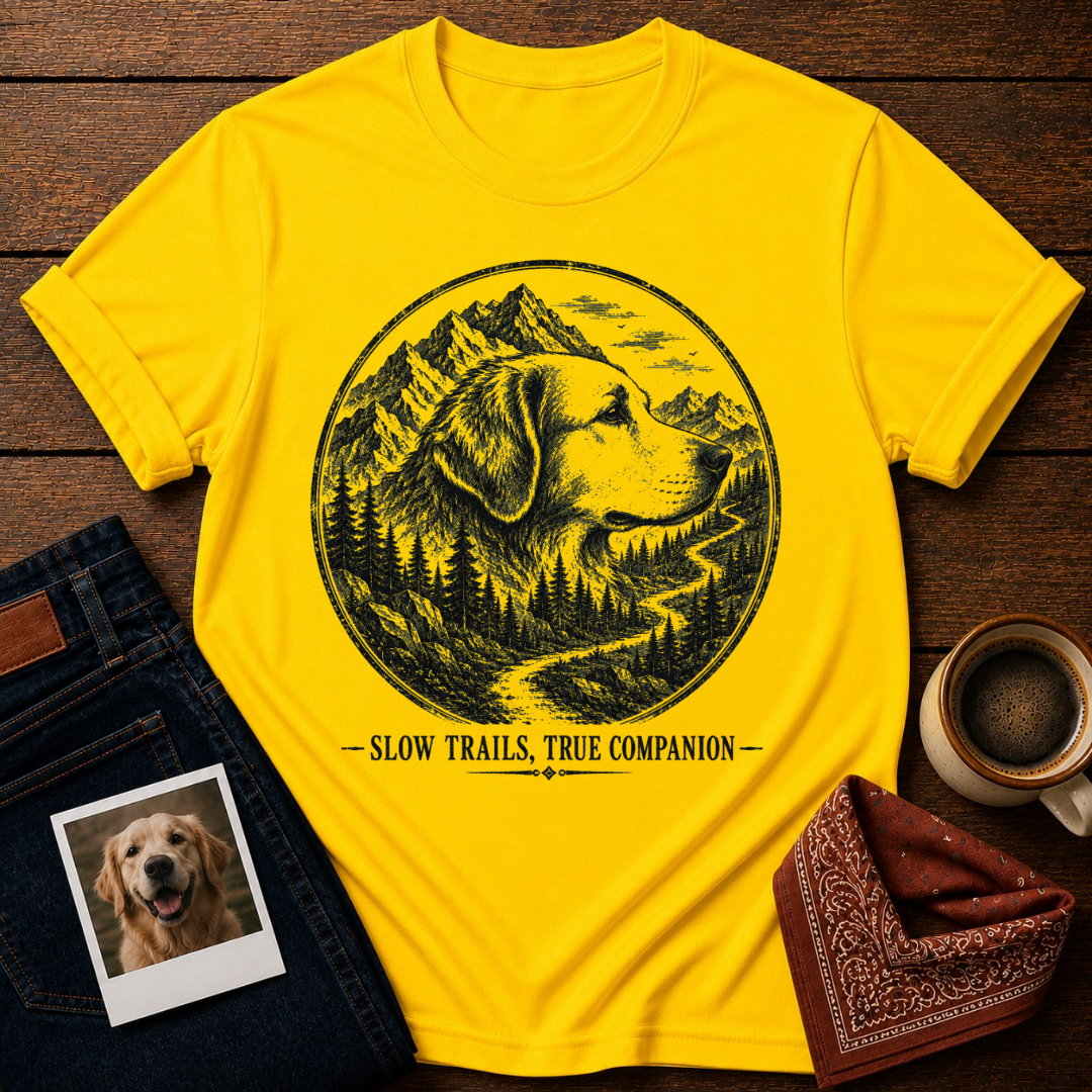 Slow Trails Dog T-Shirt
