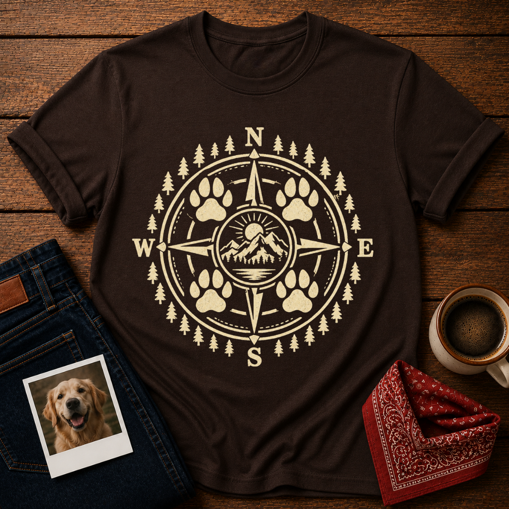 Dog Compass T-Shirt