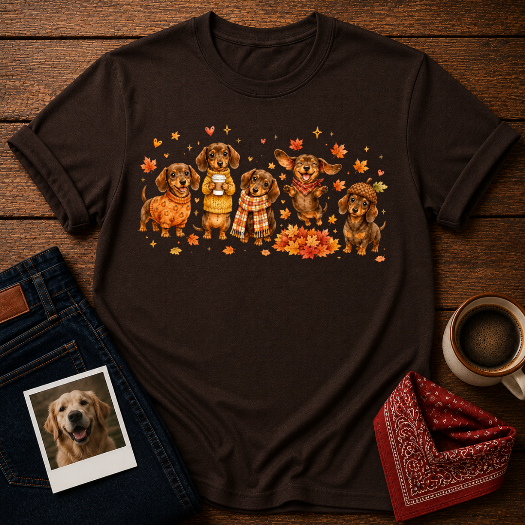 Cozy Dachshund Season T-Shirt