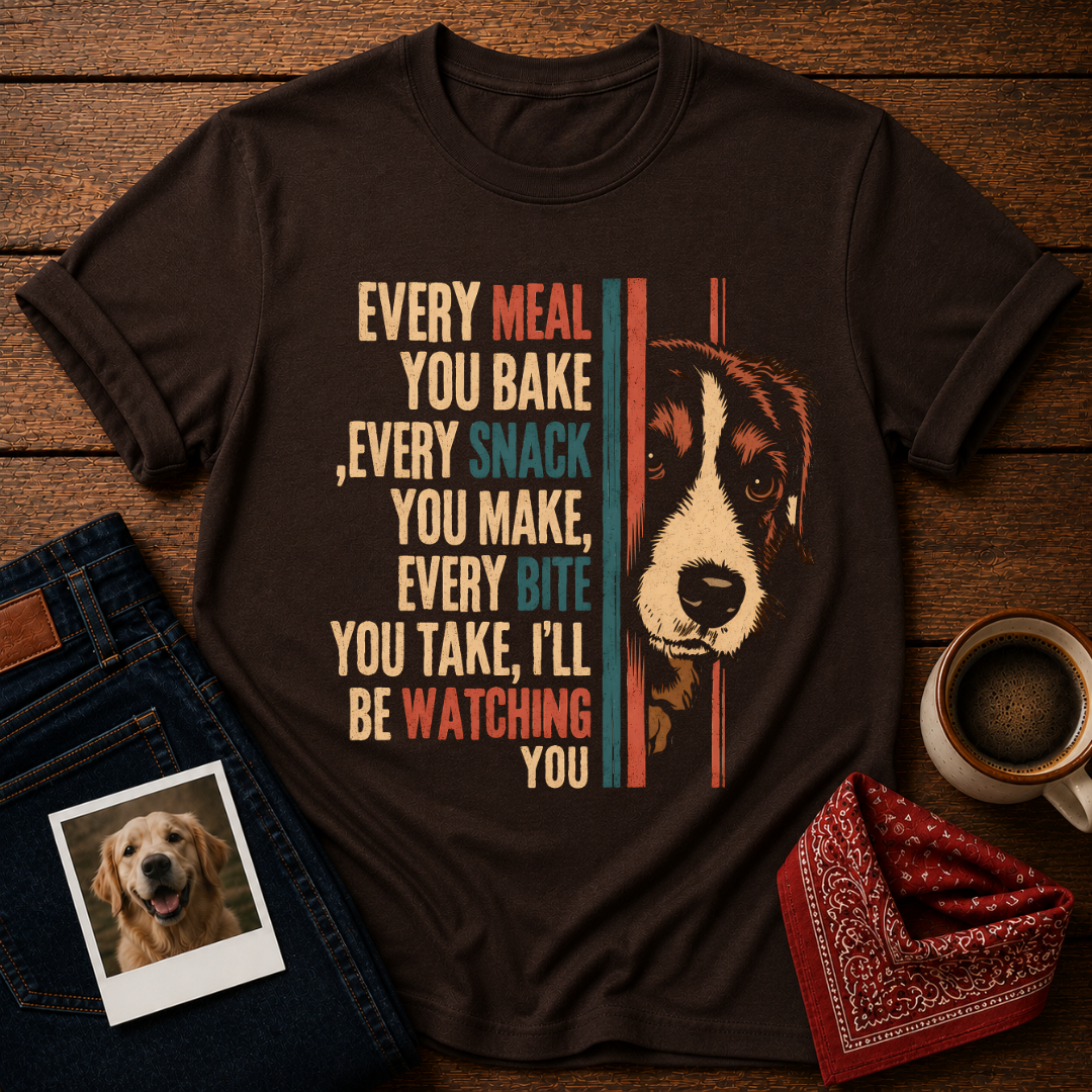 Always Watching Dog T-Shirt