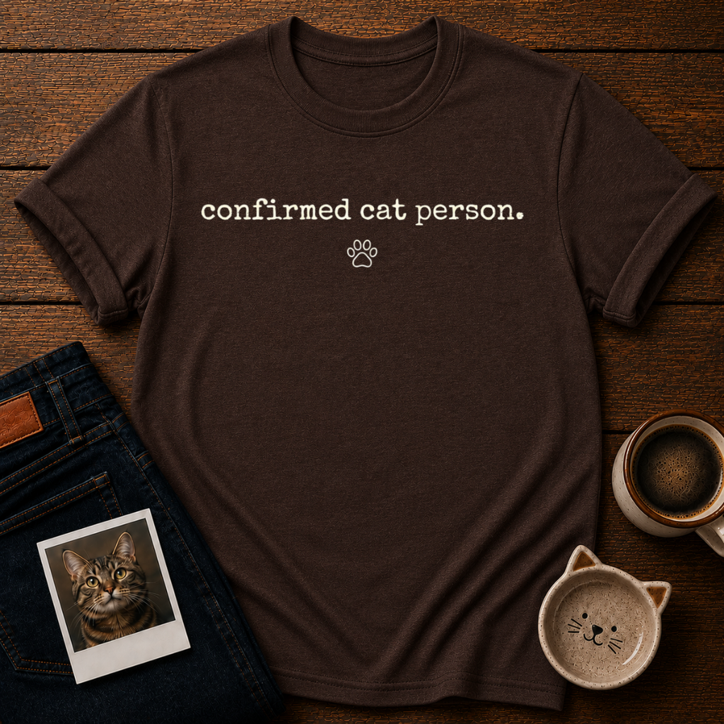Confirmed Cat Person T-Shirt