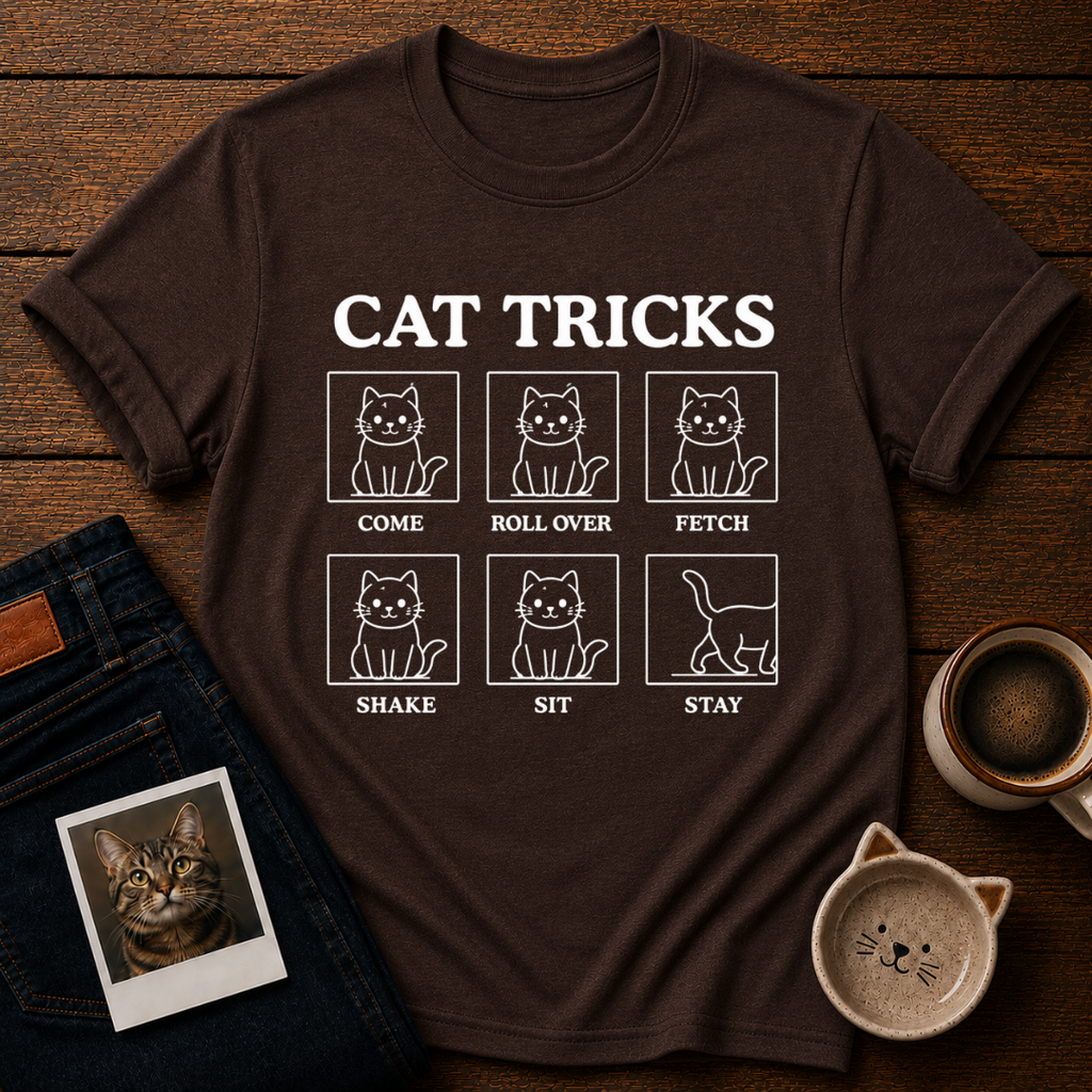 Cat Tricks Don’t Work T-Shirt