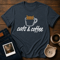 Coffee Cat Mood T-Shirt