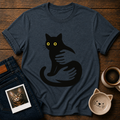 Midnight Cat Hug T-Shirt