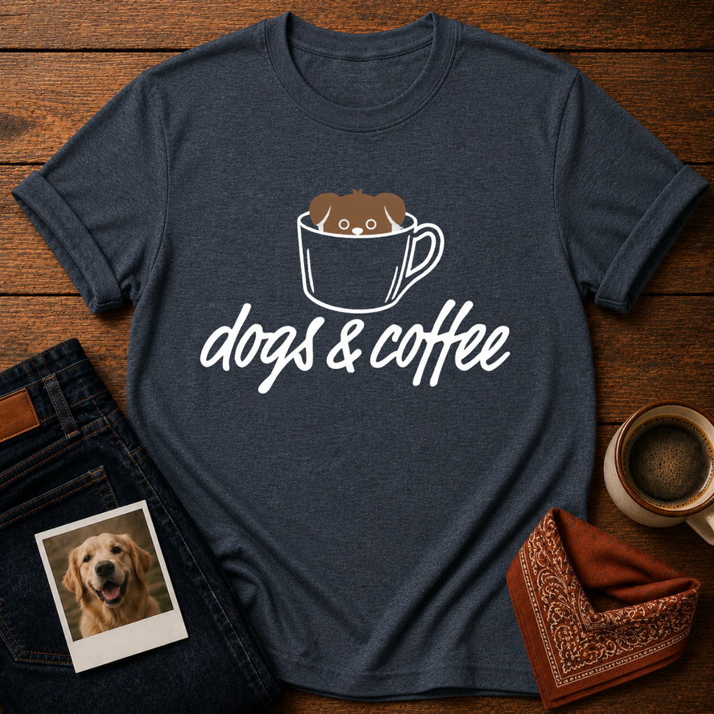 Dogs & Coffee T-Shirt