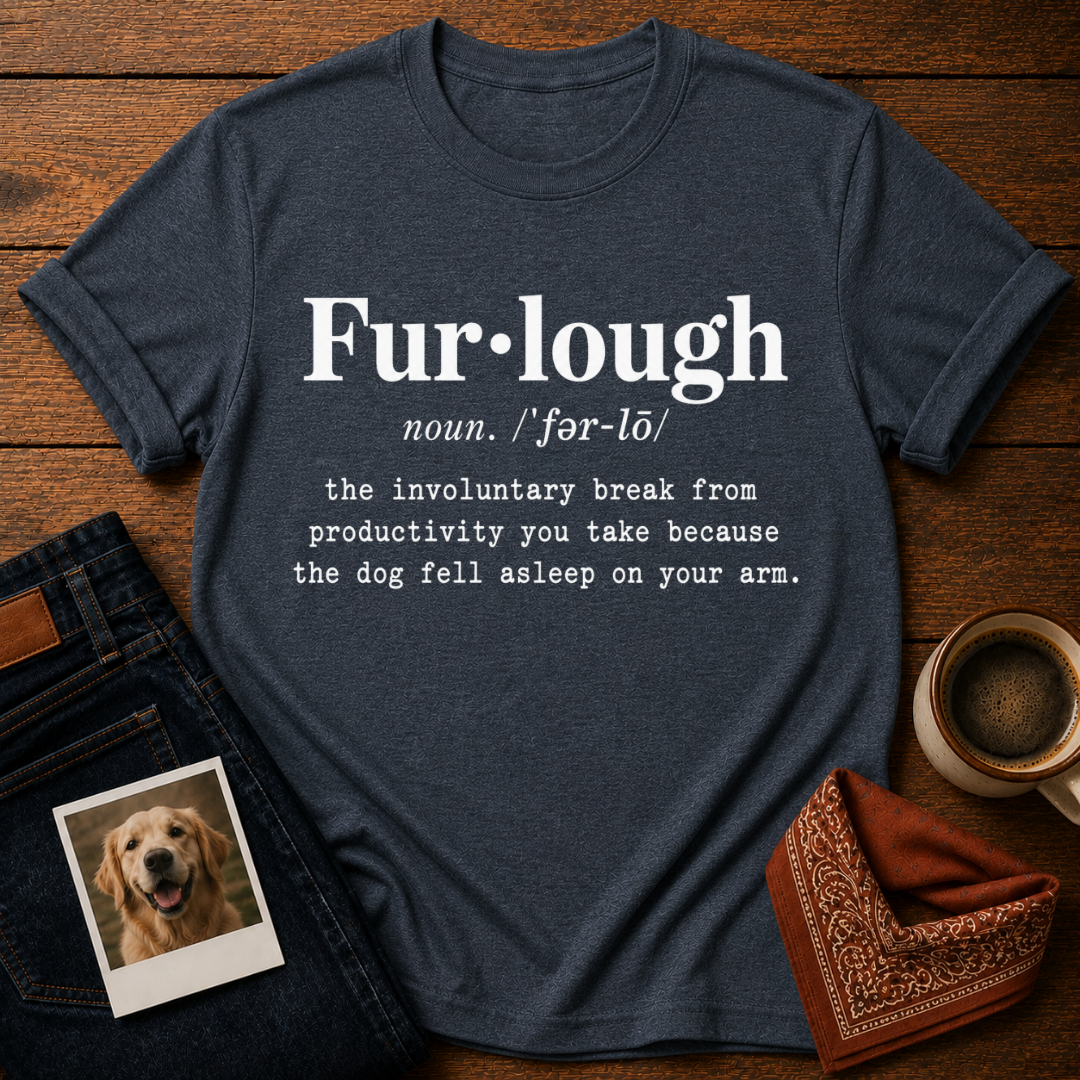 Fur-Lough Dog T-Shirt