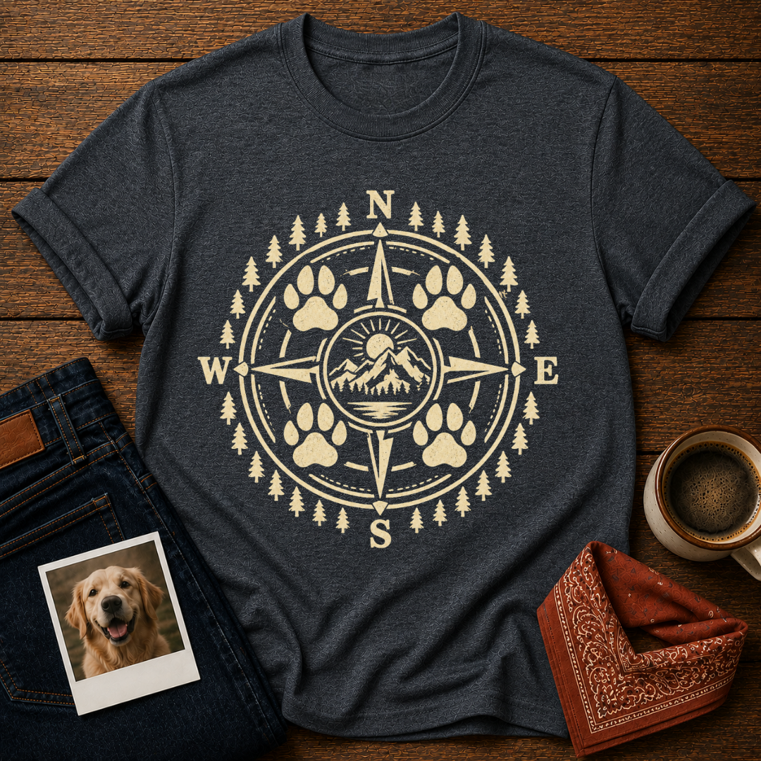 Dog Compass T-Shirt