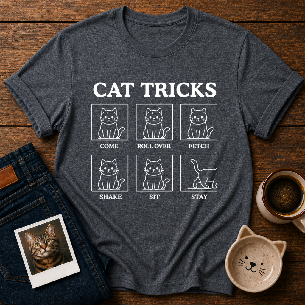 Cat Tricks Don’t Work T-Shirt