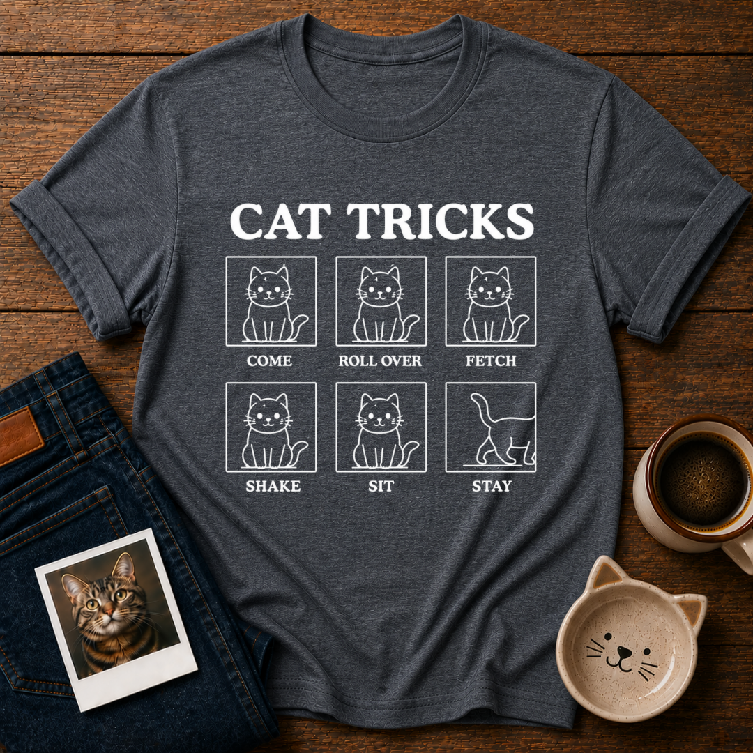 Cat Tricks Don’t Work T-Shirt
