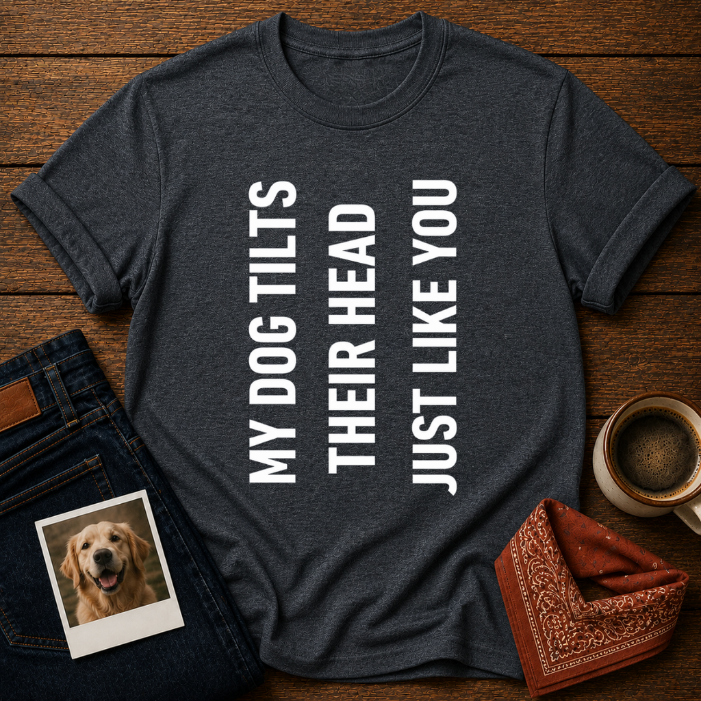 Dog Head Tilt Energy T-Shirt