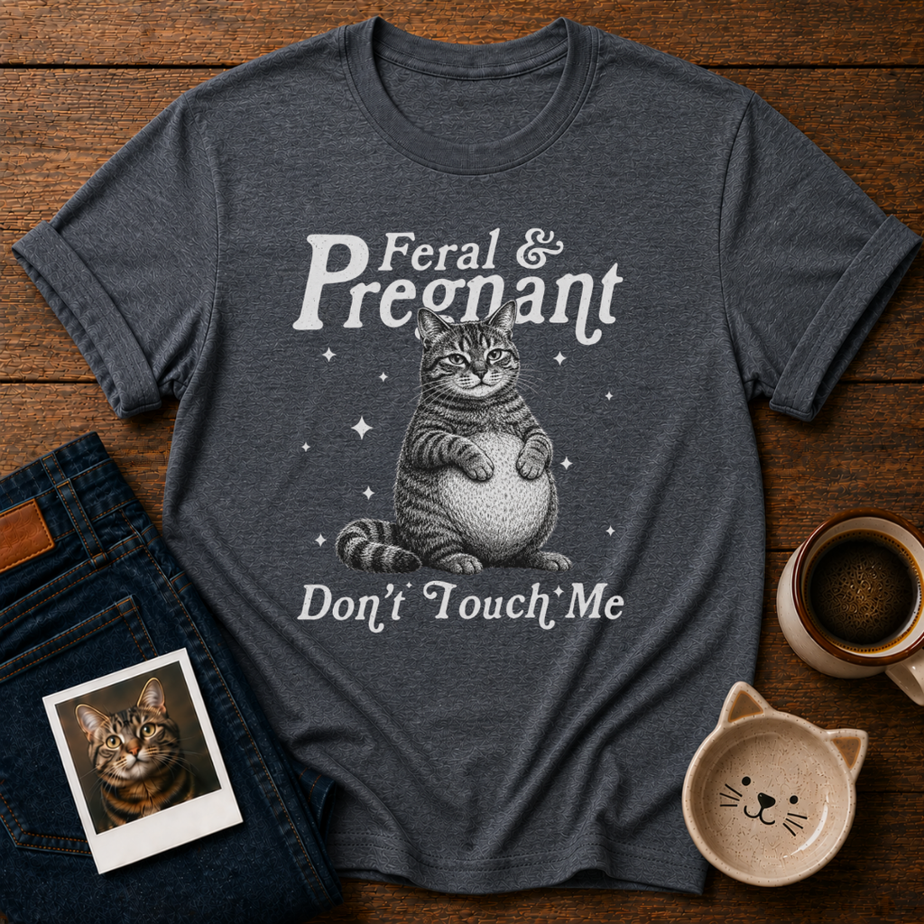 Feral & Pregnant T-Shirt