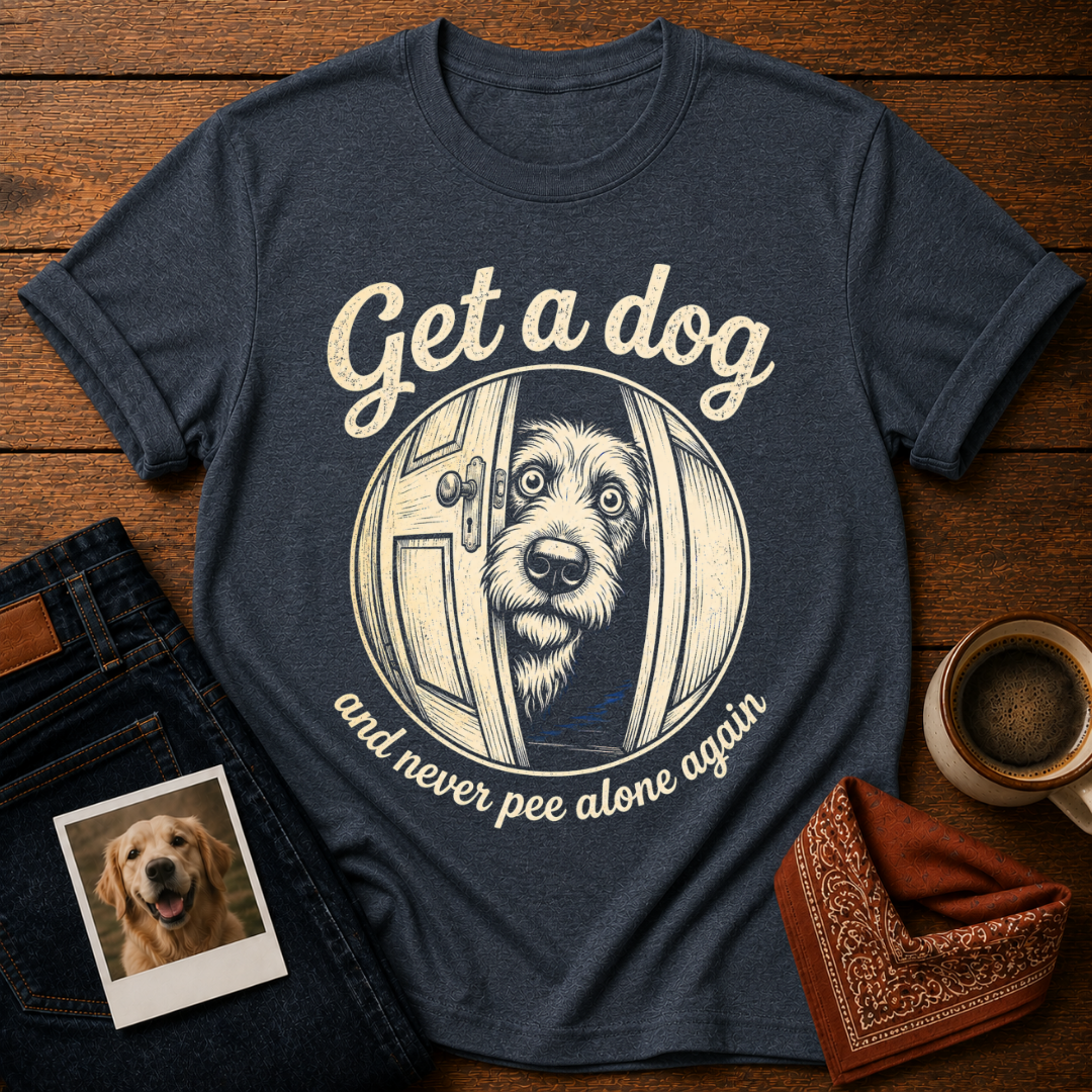 Never Pee Alone Again T-Shirt