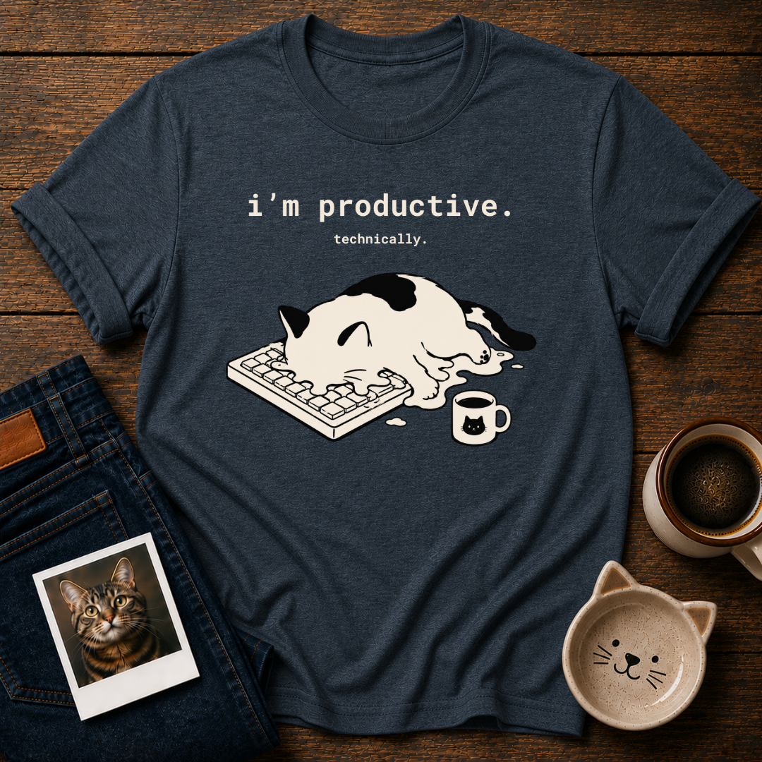 Productive Cat T-Shirt
