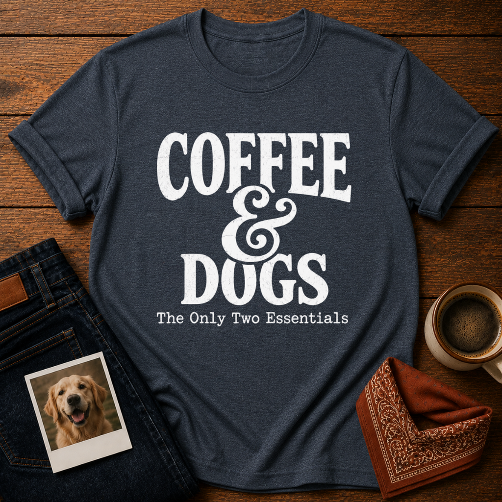 Coffee and Dogs T-Shirt
