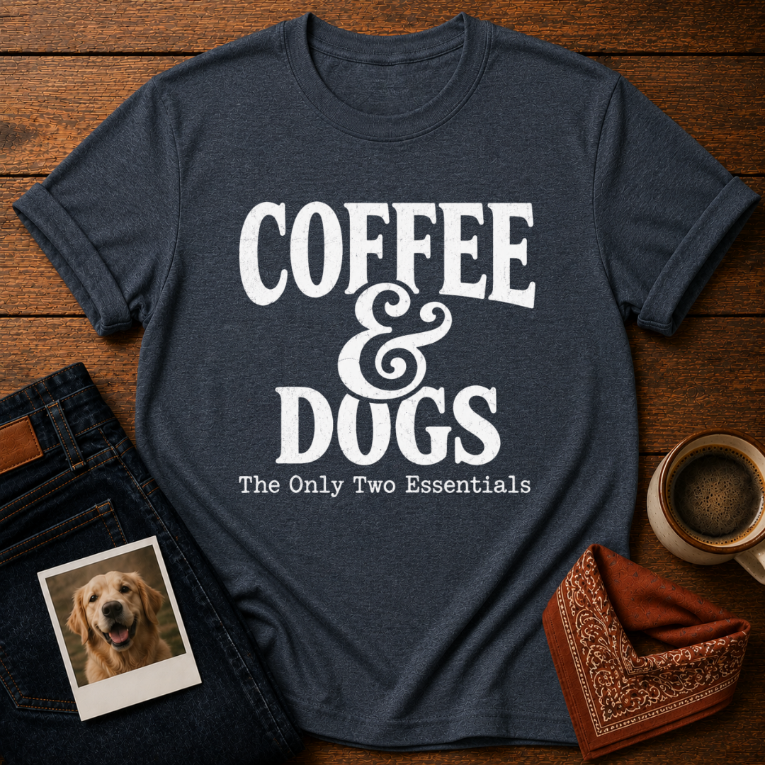 Coffee and Dogs T-Shirt