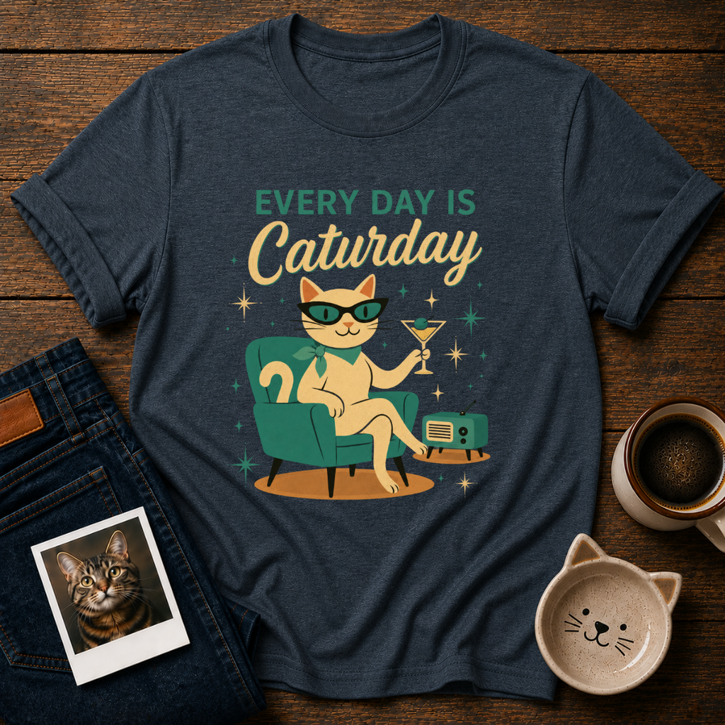 Every Day Is Caturday T-Shirt