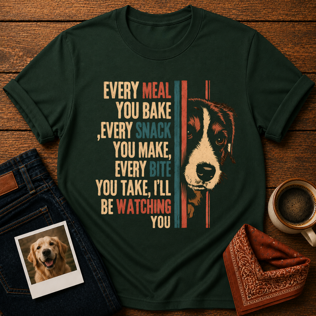 Always Watching Dog T-Shirt