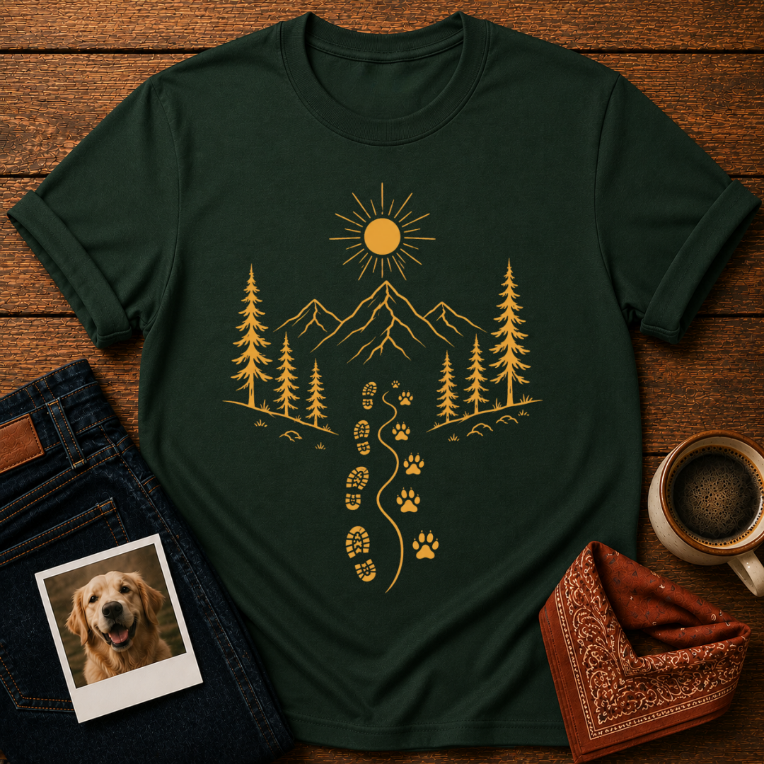 Hiking With My Dog T-Shirt