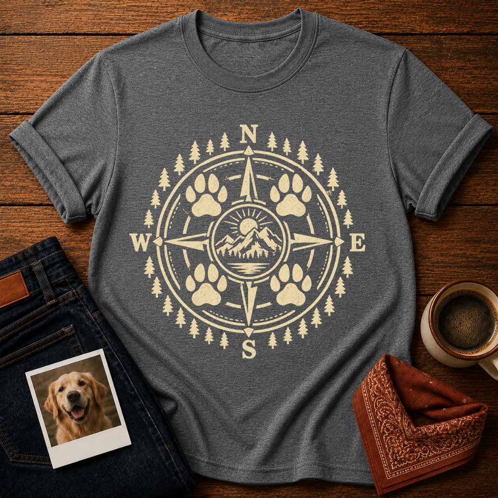 Dog Compass T-Shirt