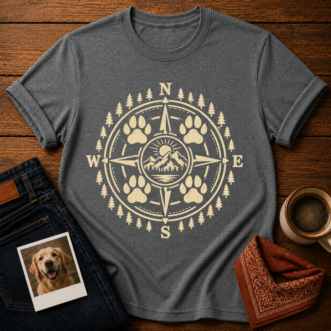 Dog Compass T-Shirt