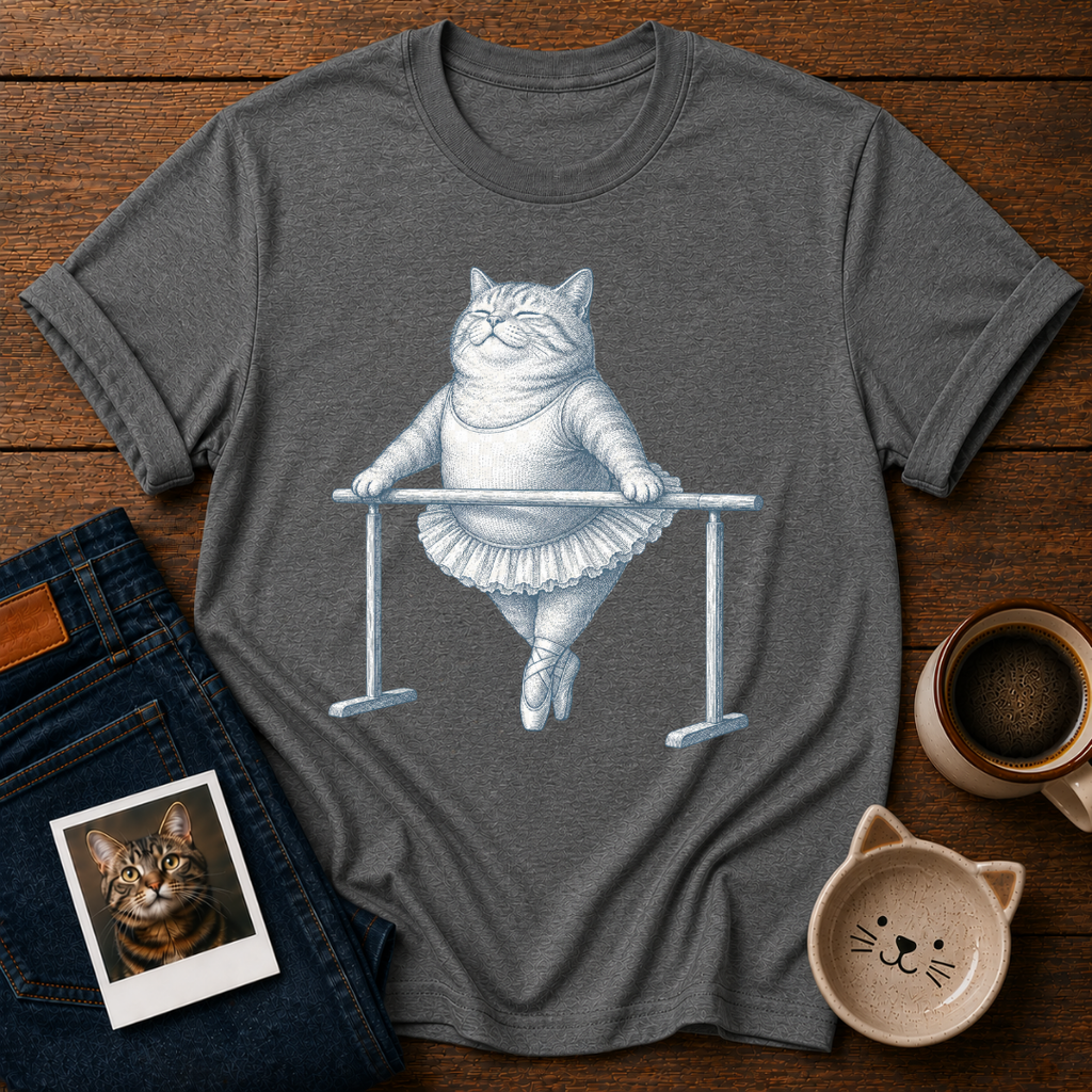 Ballet Cat Energy T-Shirt