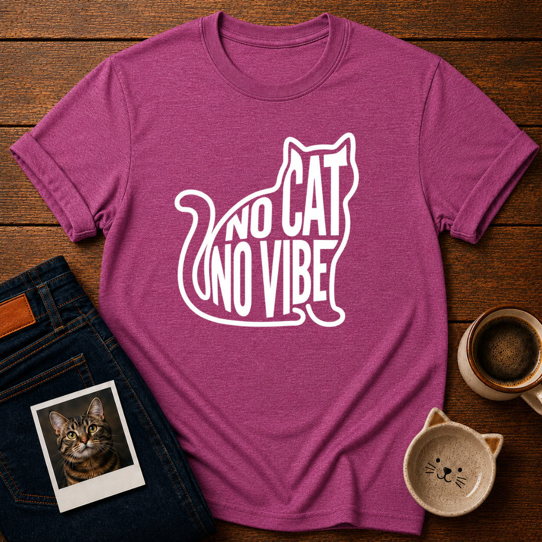 No Cat No Vibe T-Shirt