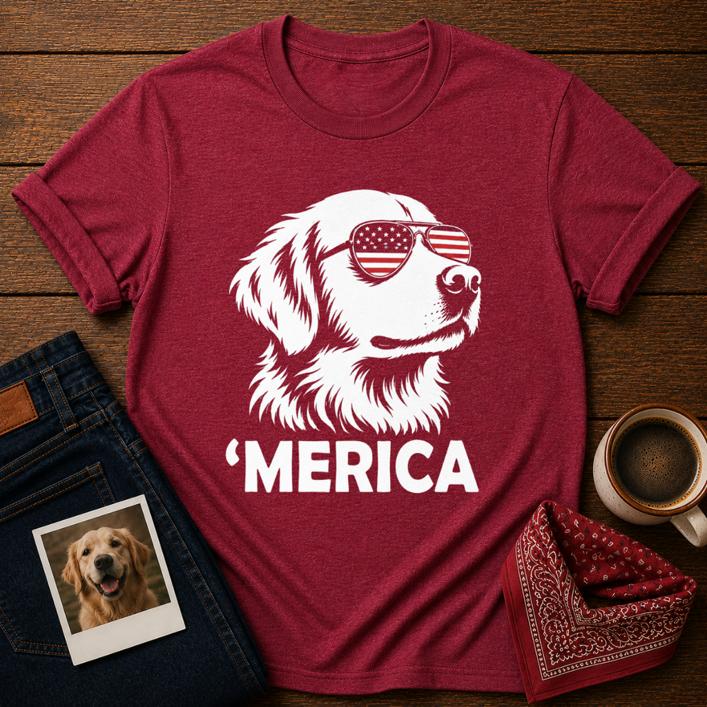 ’Merica, But Make It Dog T-Shirt
