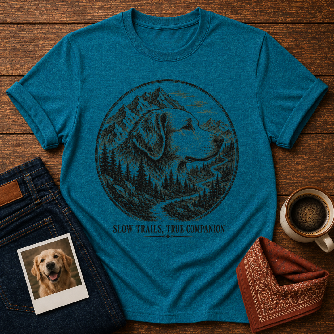 Slow Trails Dog T-Shirt