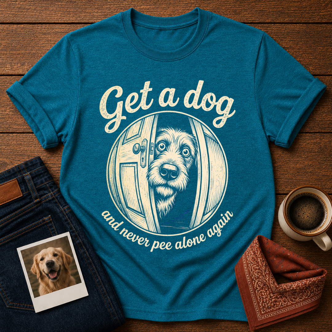Never Pee Alone Again T-Shirt