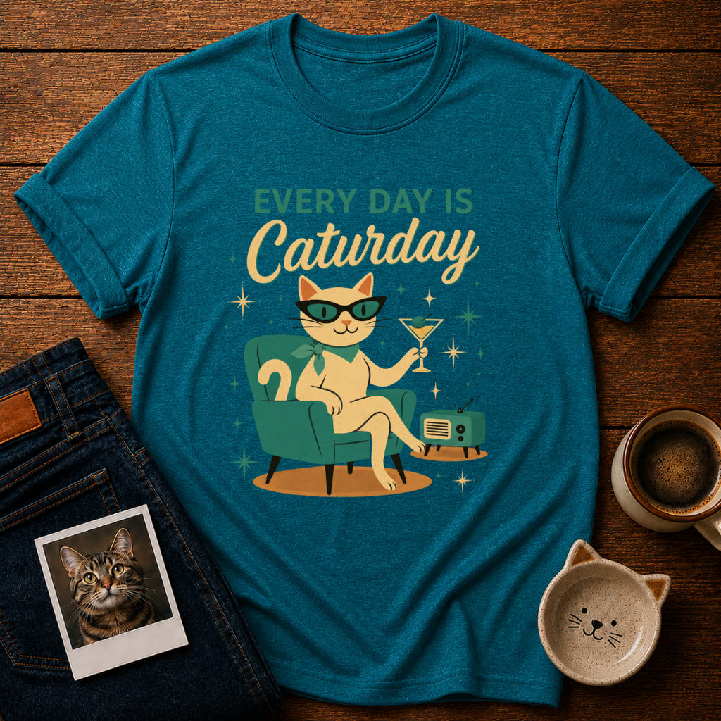 Every Day Is Caturday T-Shirt