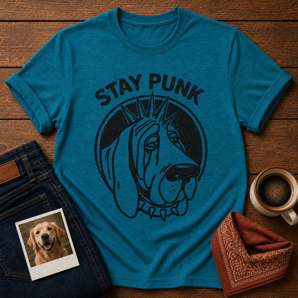 Stay Punk Dog T-Shirt