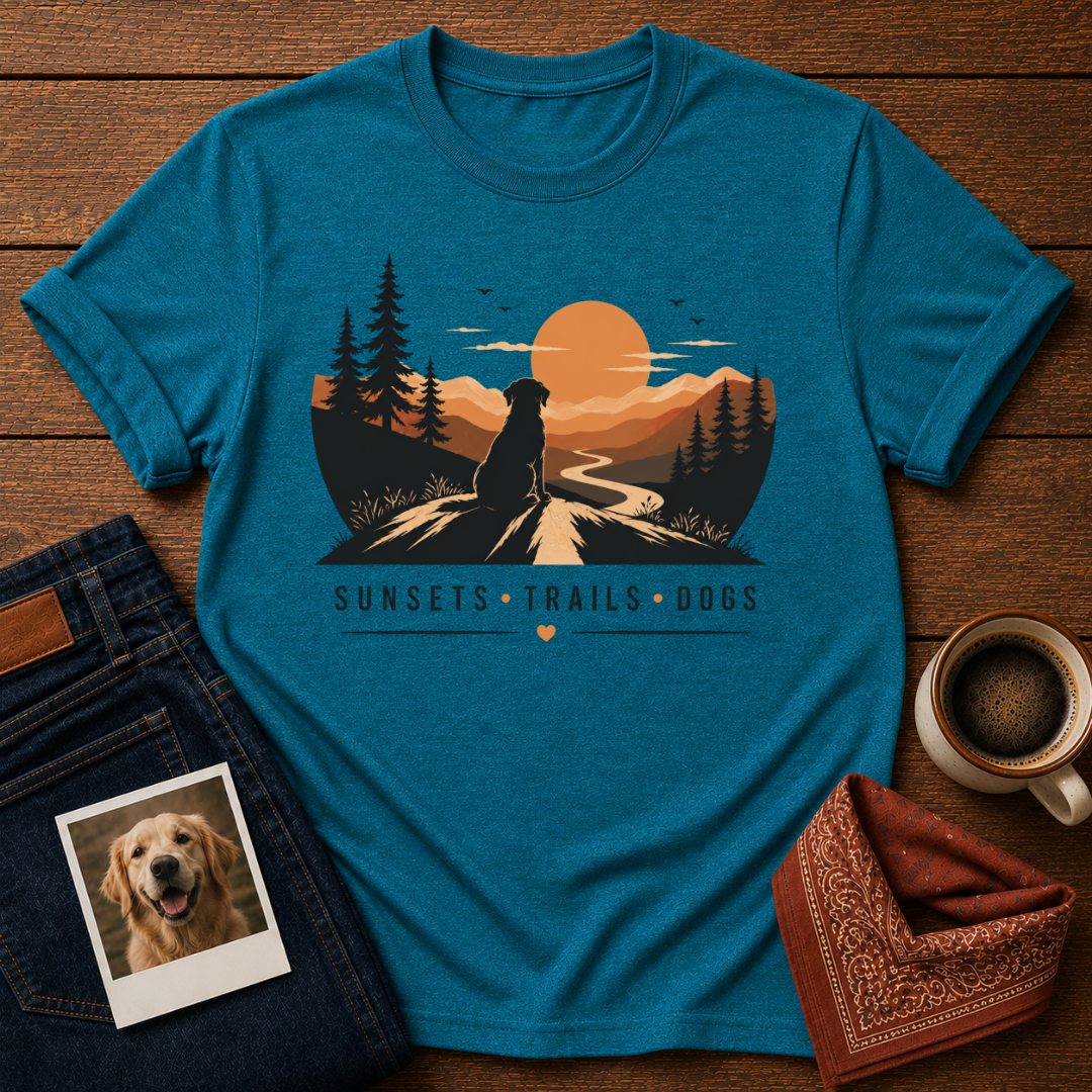 Sunsets, Trails & Dog Hair T-Shirt