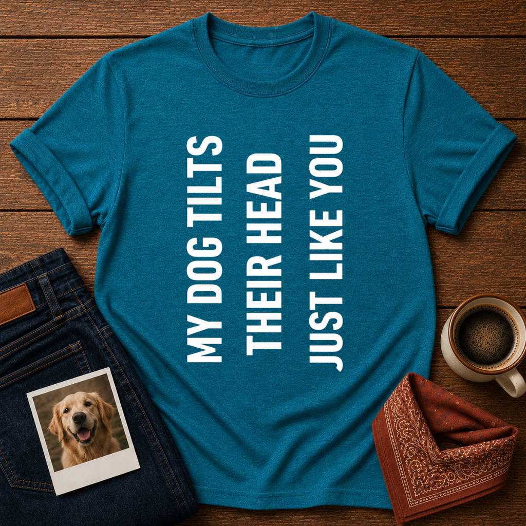 Dog Head Tilt Energy T-Shirt