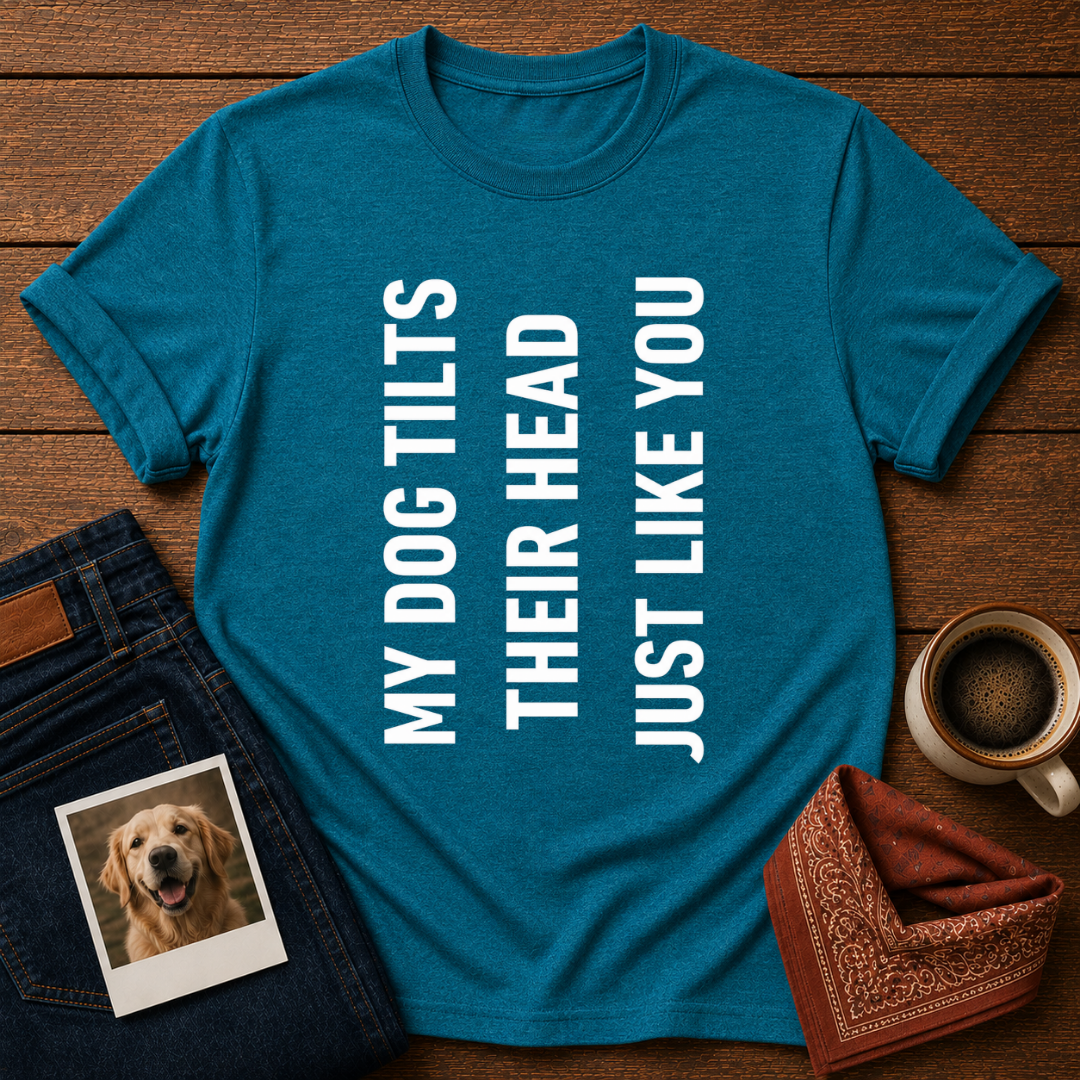 Dog Head Tilt Energy T-Shirt