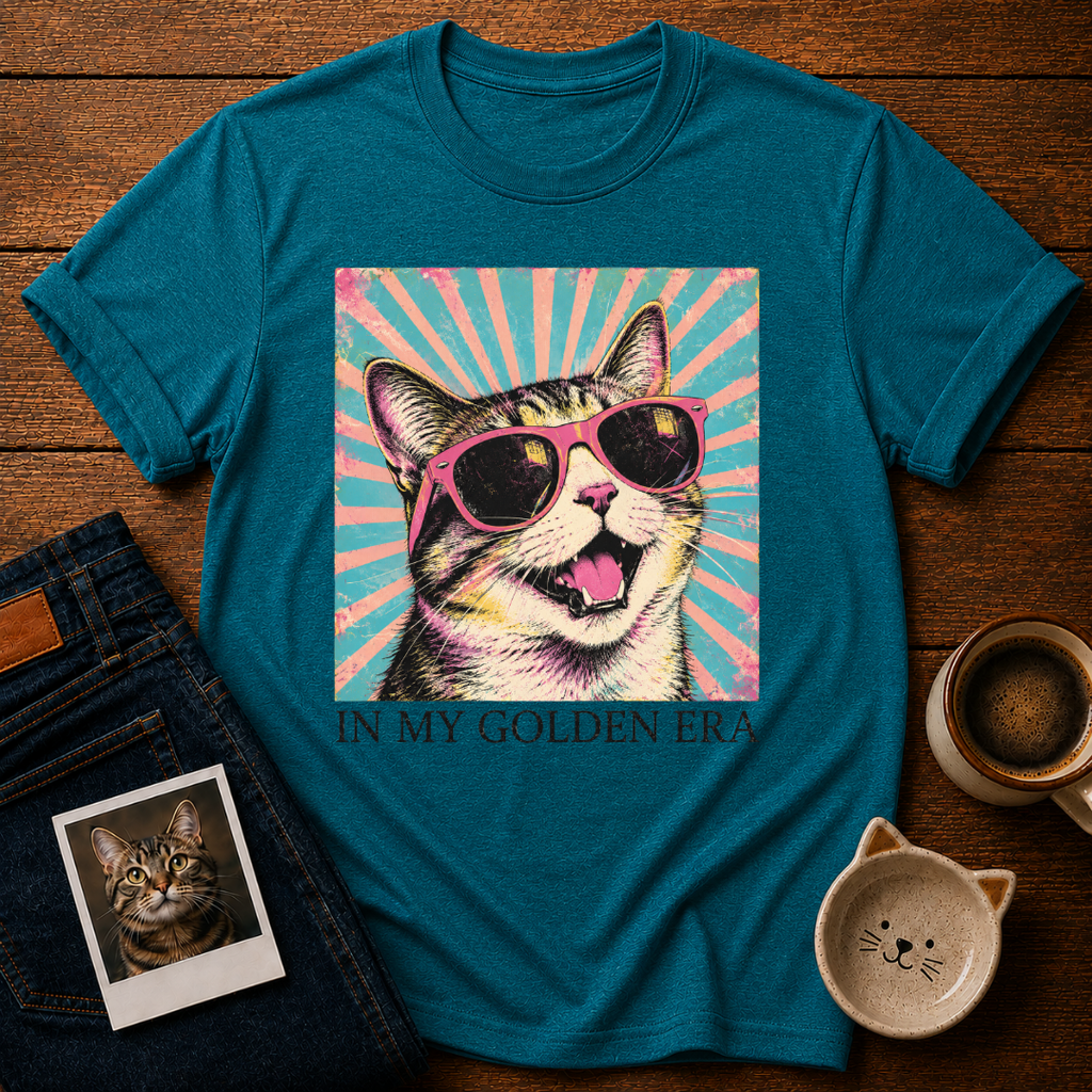 Cat Golden Era T-Shirt