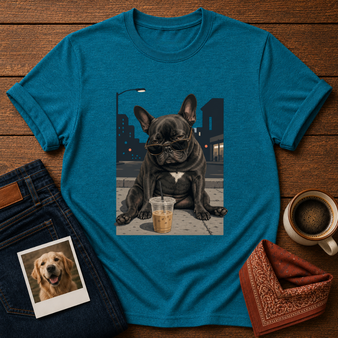 Street Frenchie Coffee T-Shirt