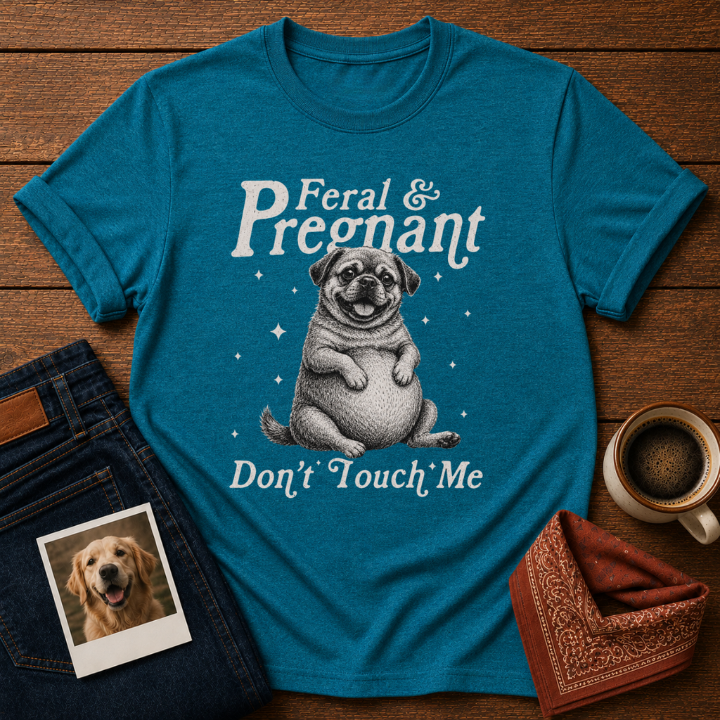 Feral & Pregnant T-Shirt