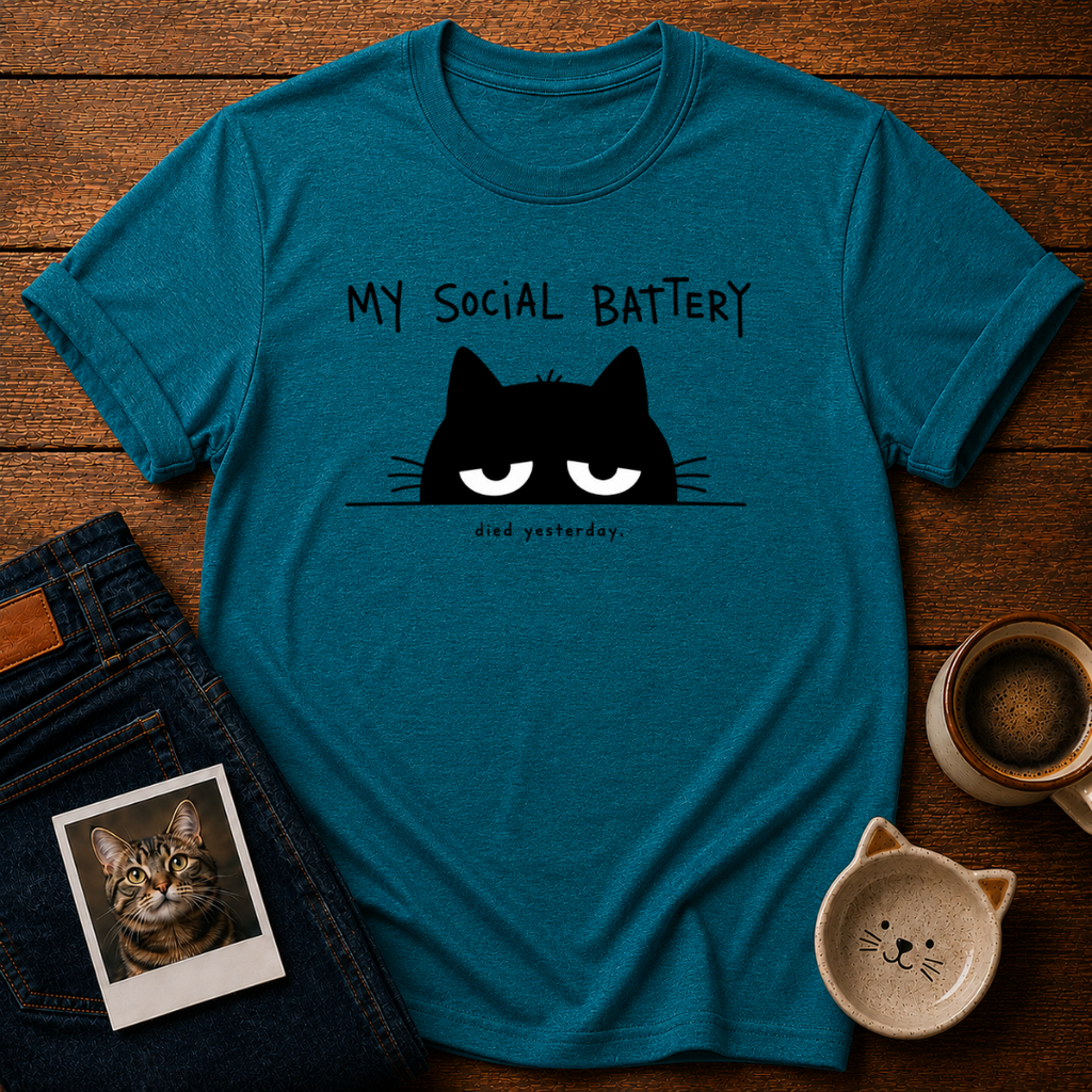 My Social Battery T-Shirt