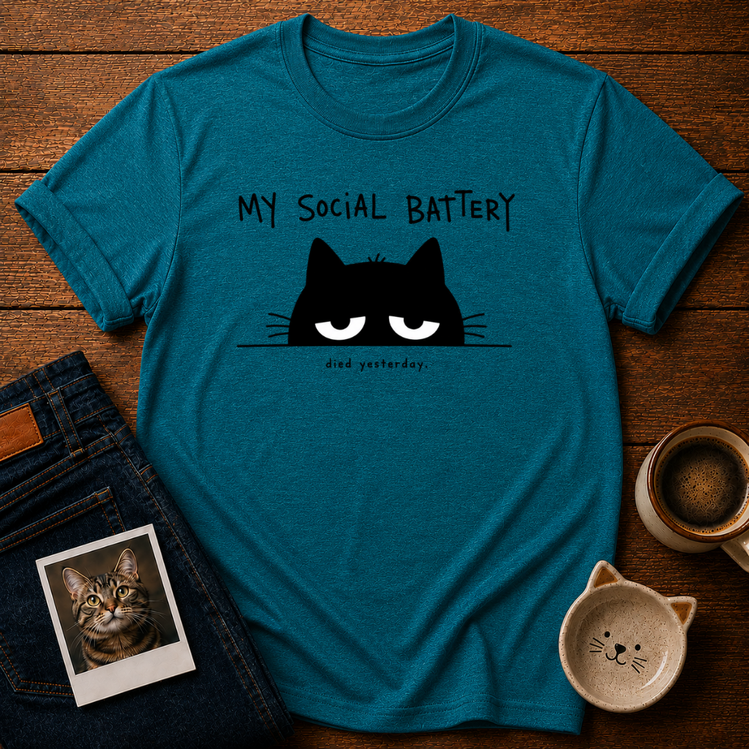 My Social Battery T-Shirt