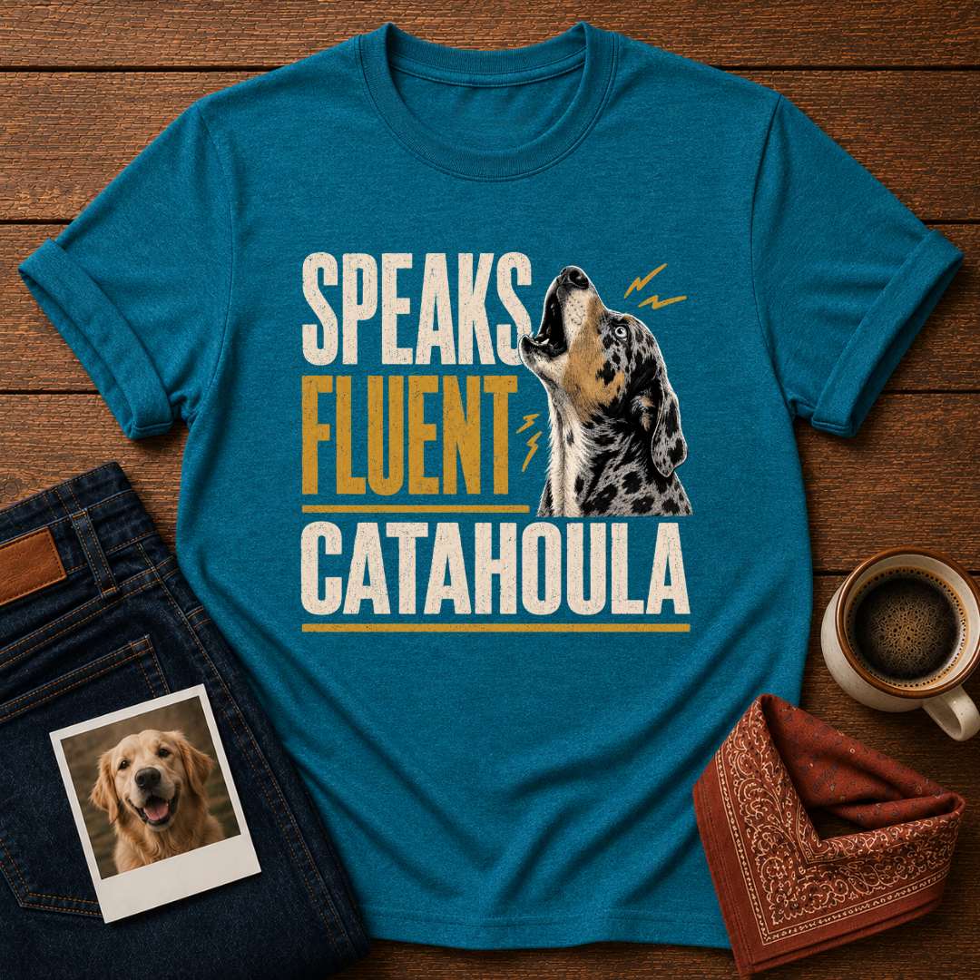 Speaks Fluent Catahoula T-Shirt