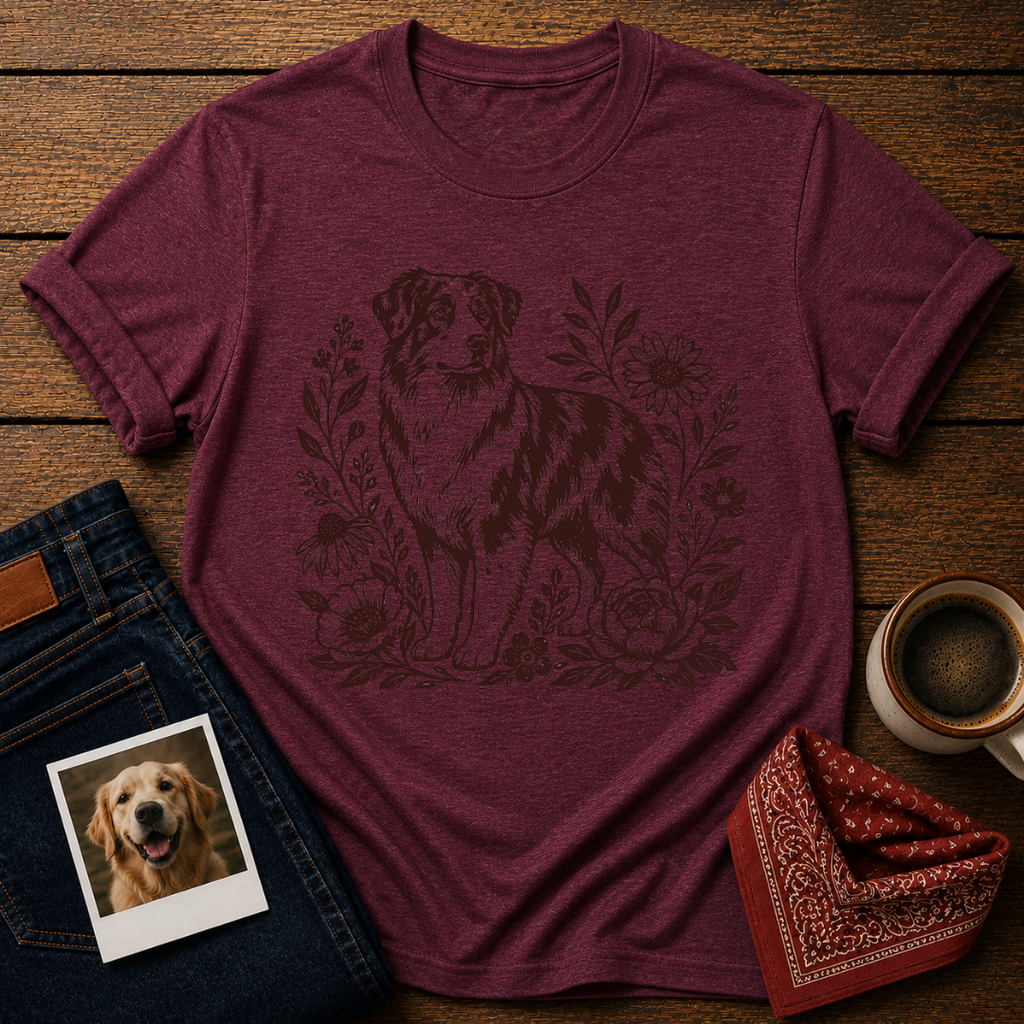 Floral Aussie T-Shirt