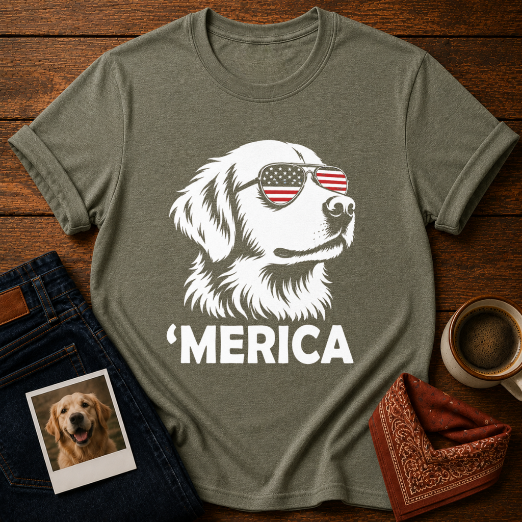 ’Merica, But Make It Dog T-Shirt