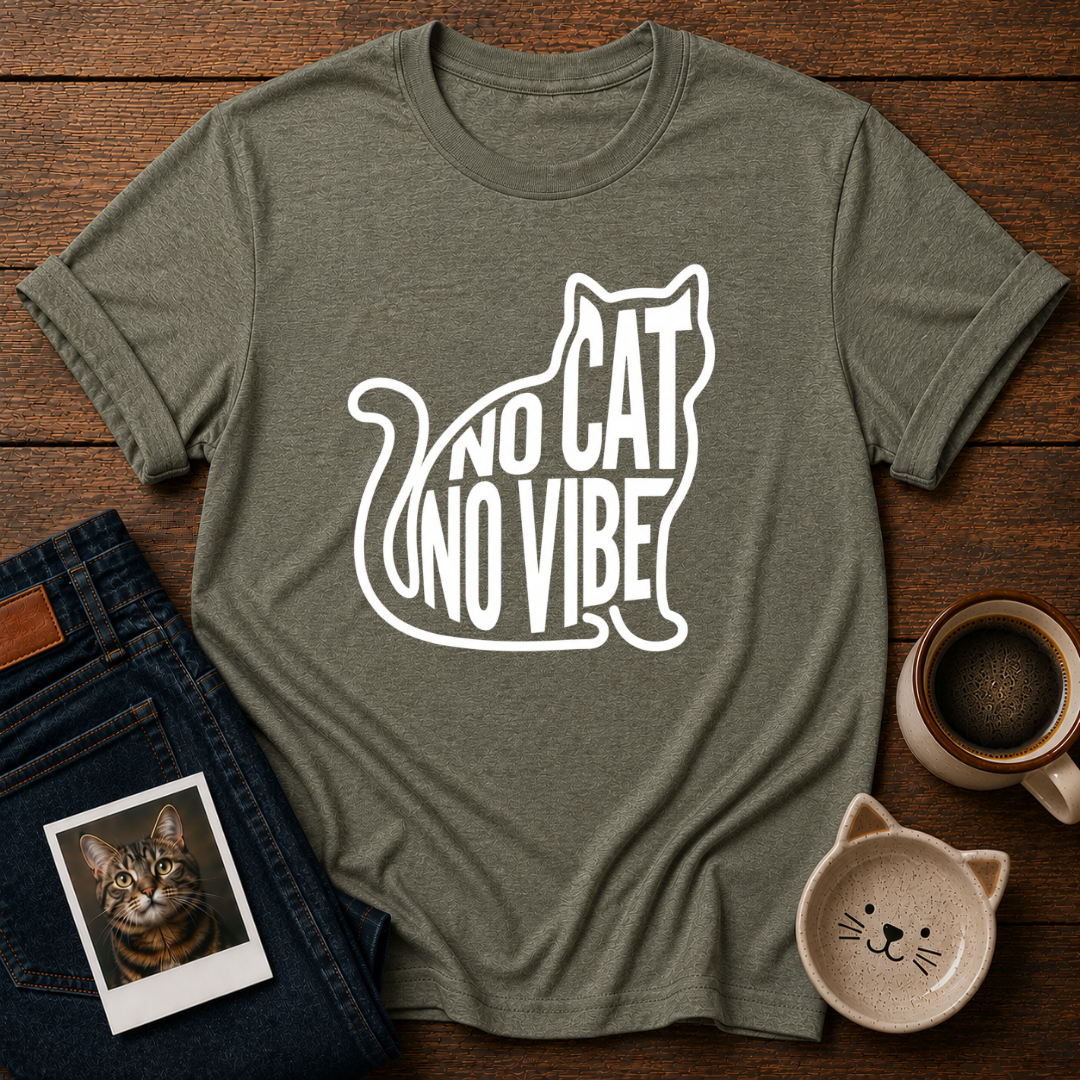 No Cat No Vibe T-Shirt