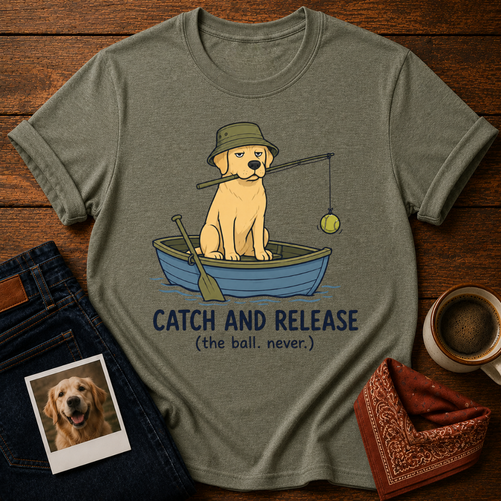 Catch and Release Dog T-Shirt