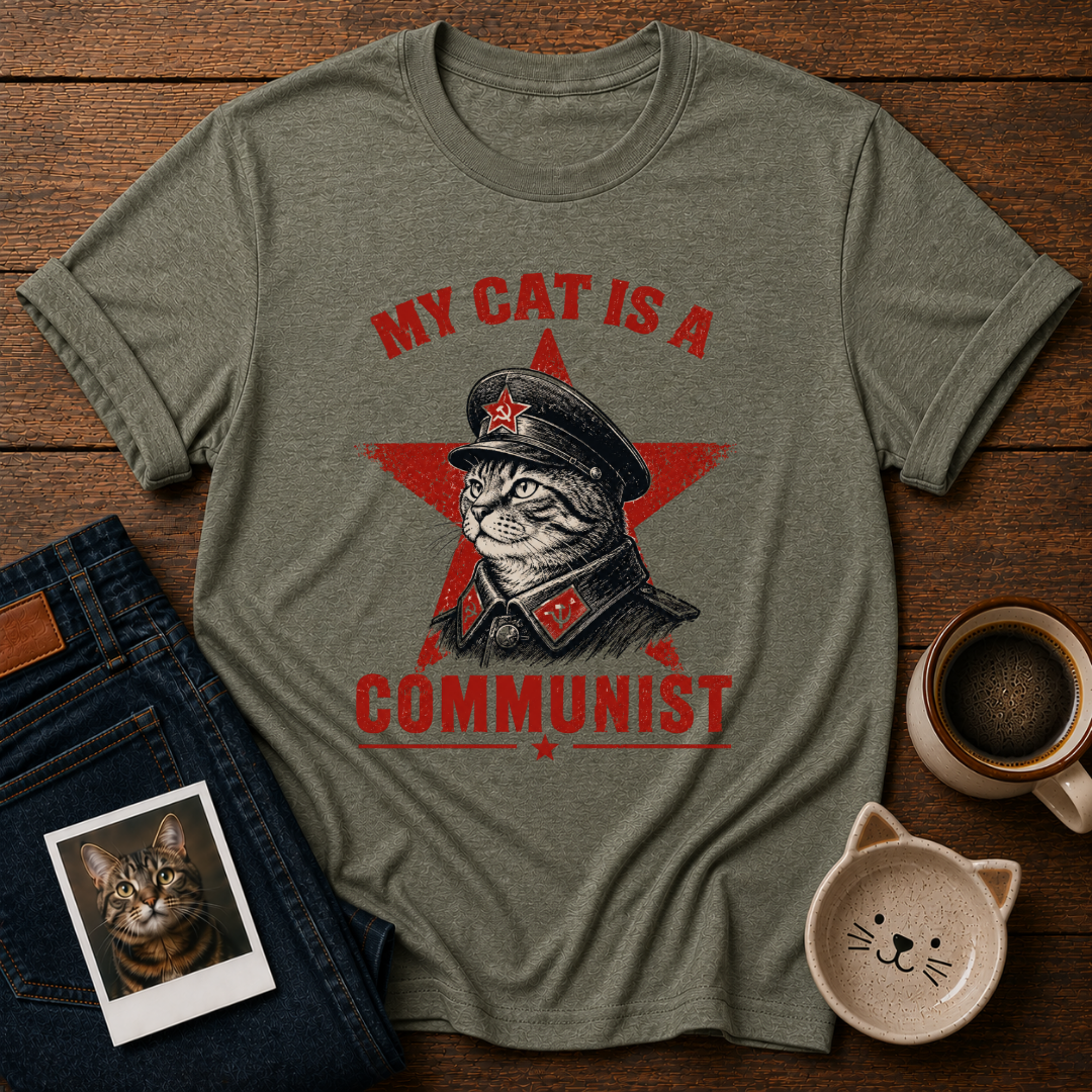 My Cat Is a Communist T-Shirt