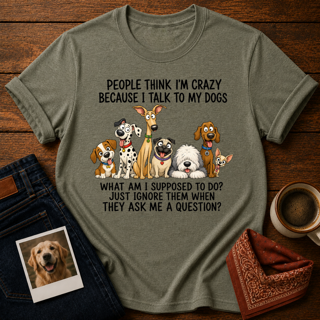 Fluent In Dog T-Shirt