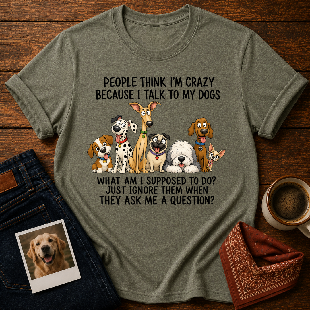 Fluent In Dog T-Shirt