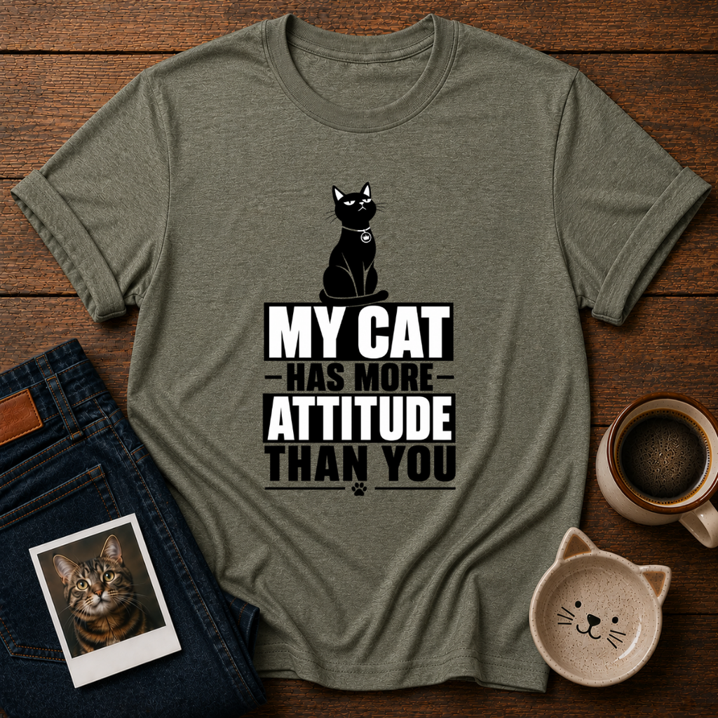 Cat Attitude T-Shirt