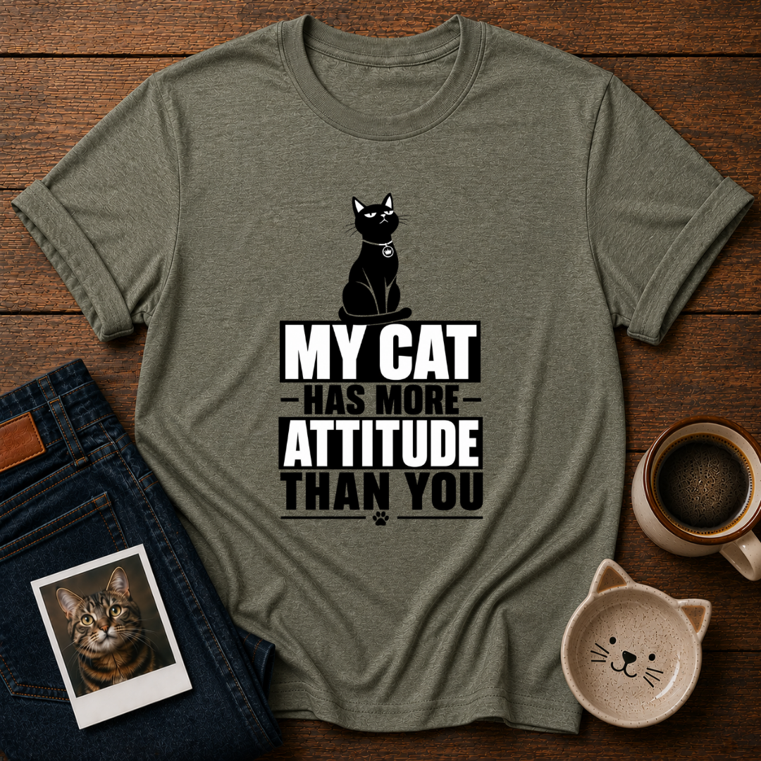 Cat Attitude T-Shirt