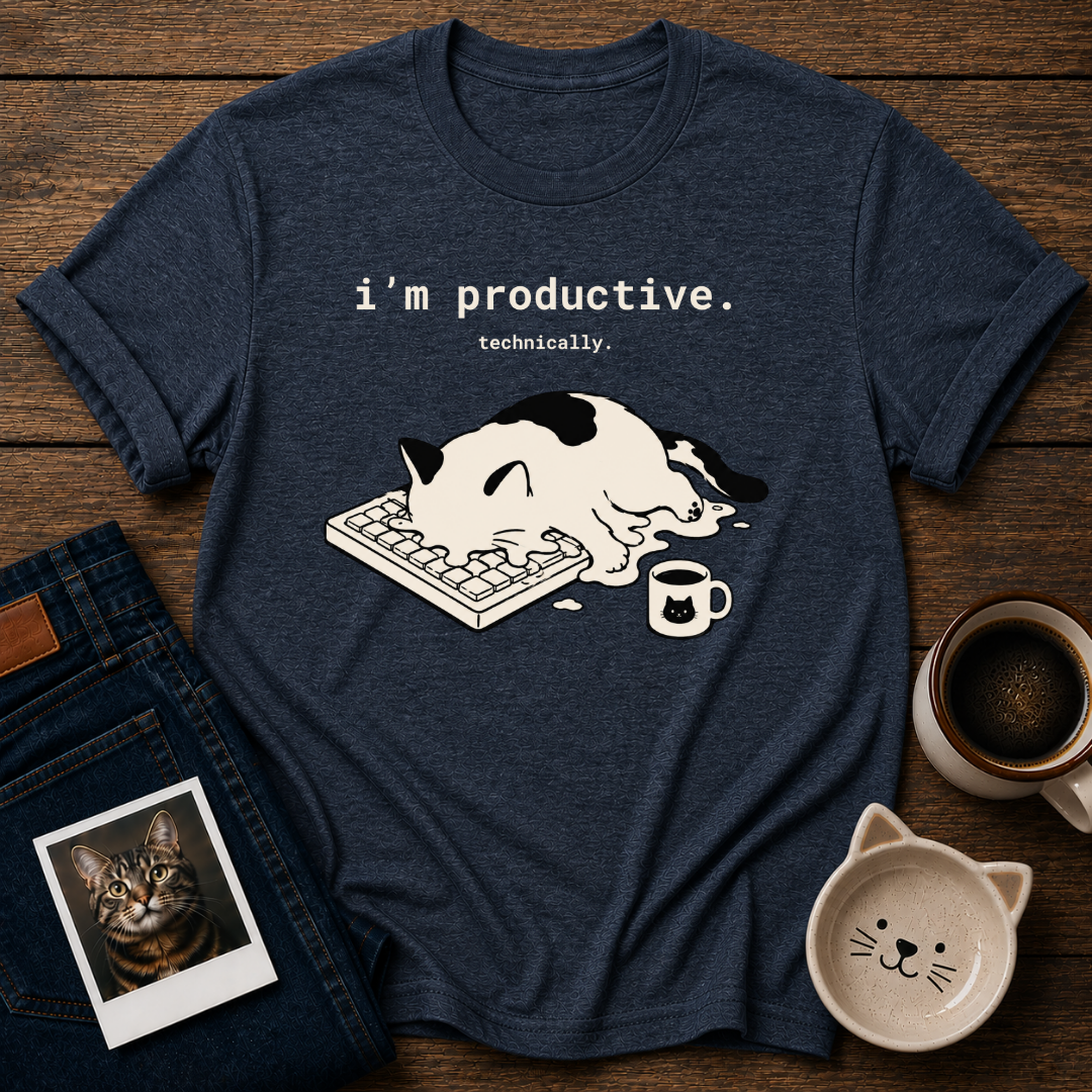 Productive Cat T-Shirt